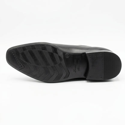 Walkist Original Leather Wholecut Oxford Shoes - Black